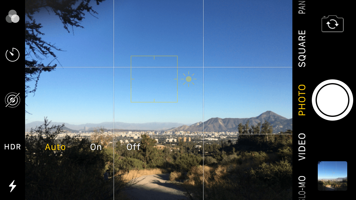 Taking a high-quality photo using an iPhone in portrait mode