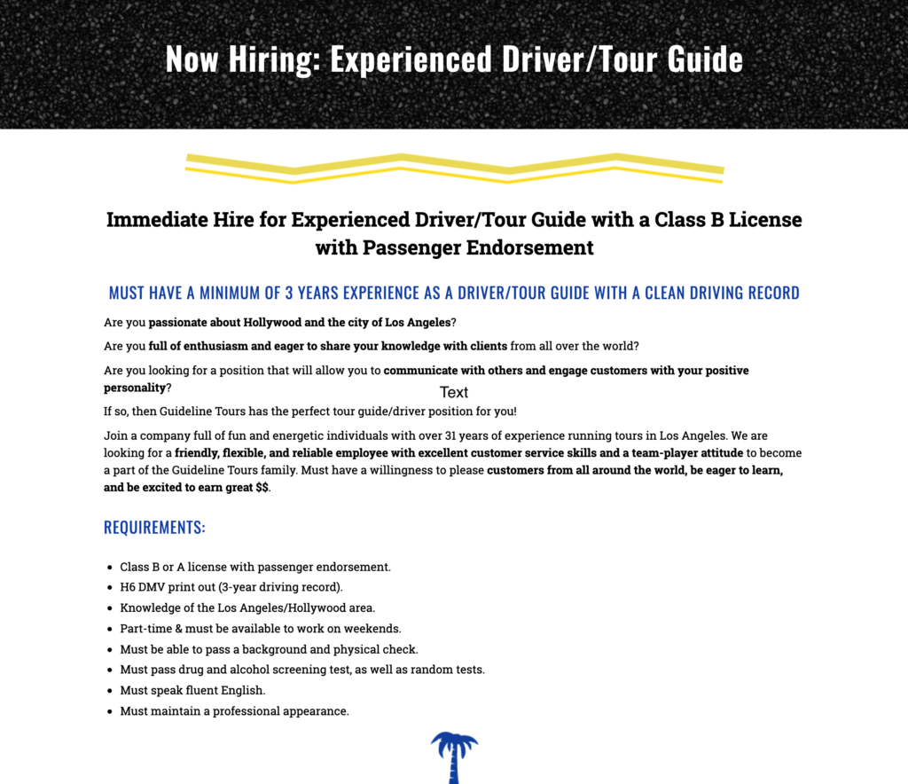 online tour guide jobs