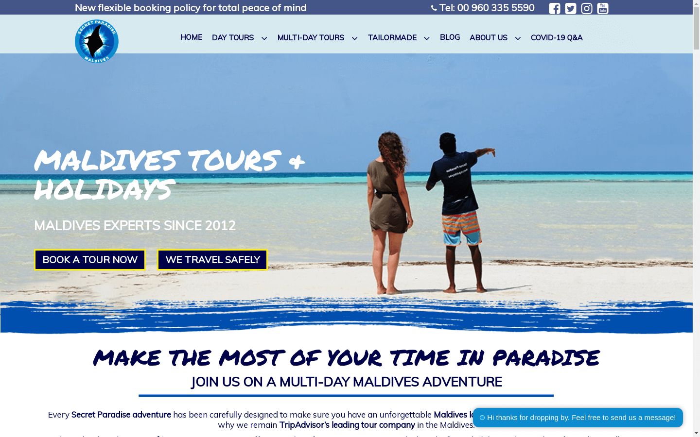 Maldives Guided Tours Day Tours Holiday Packages Secret Paradise